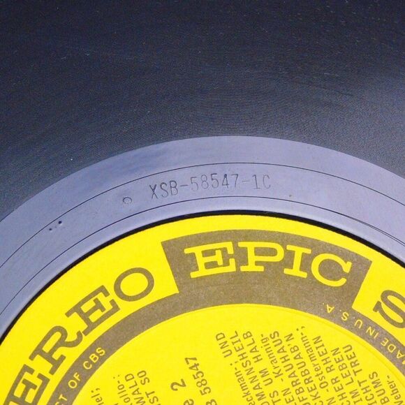 Vintage 1963 Vinyl LP Treasury Of German Party Drinking Songs Epic Record Label - Picture 4 of 9